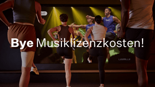 LES MILLS Virtual: Musiklizenzkosten waren gestern!